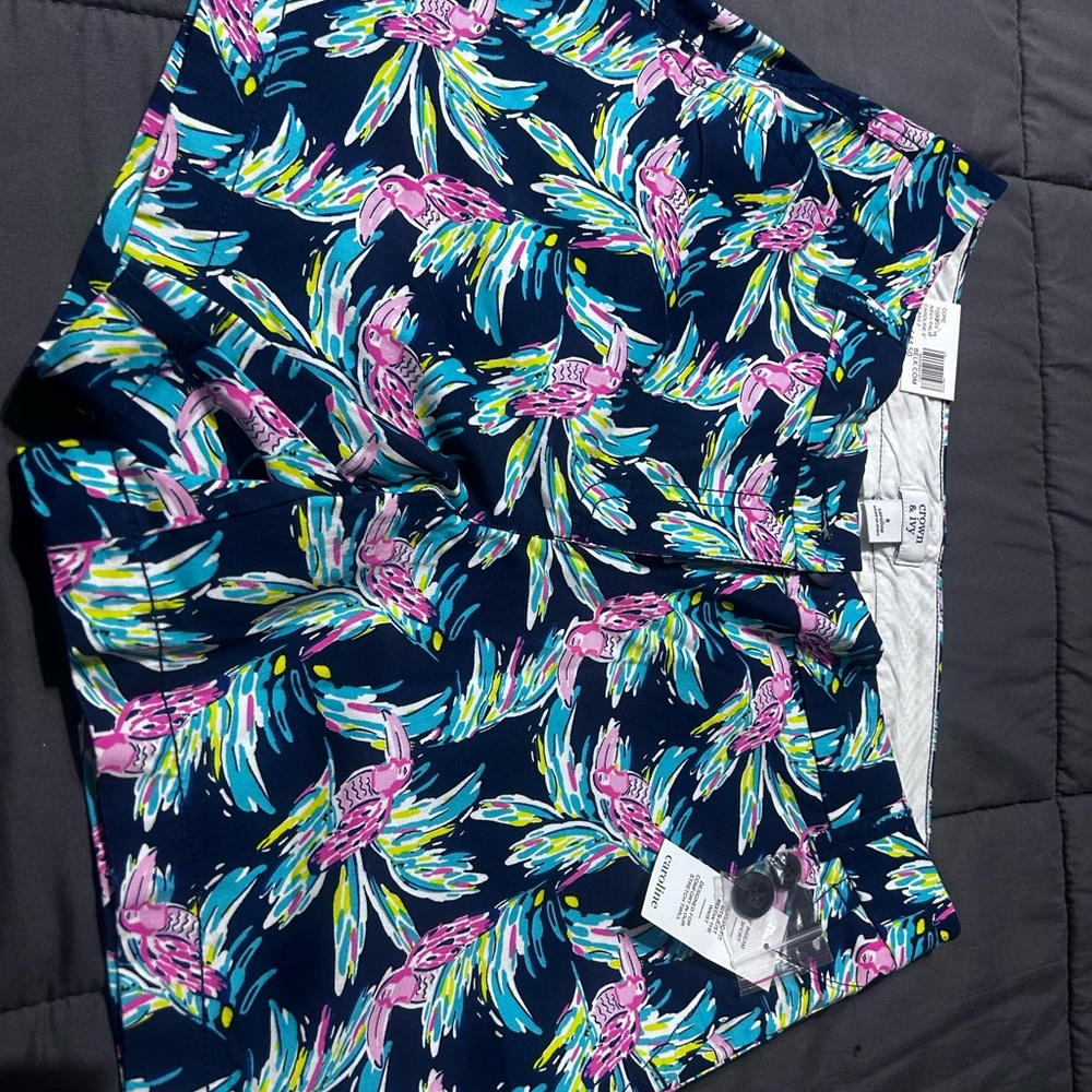 Crown & Ivy Multicolor Floral Shorts